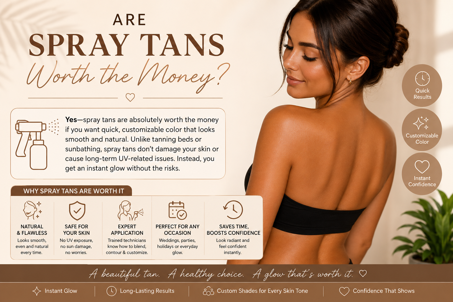Normal Price for a Spray Tan