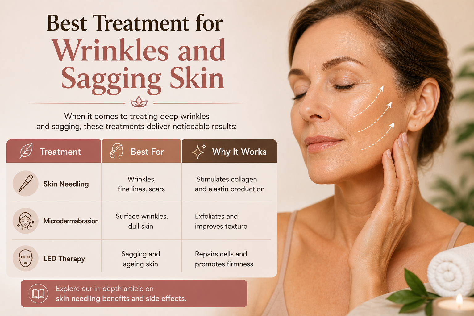 Treatment to look younger
