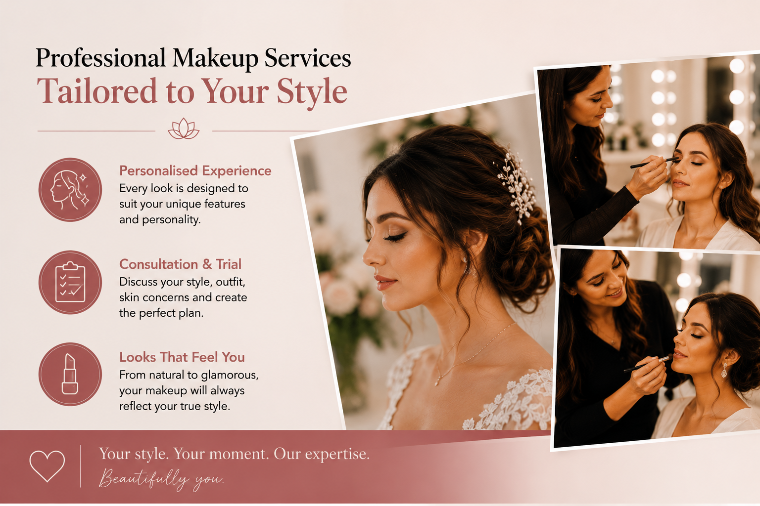wedding makeup services