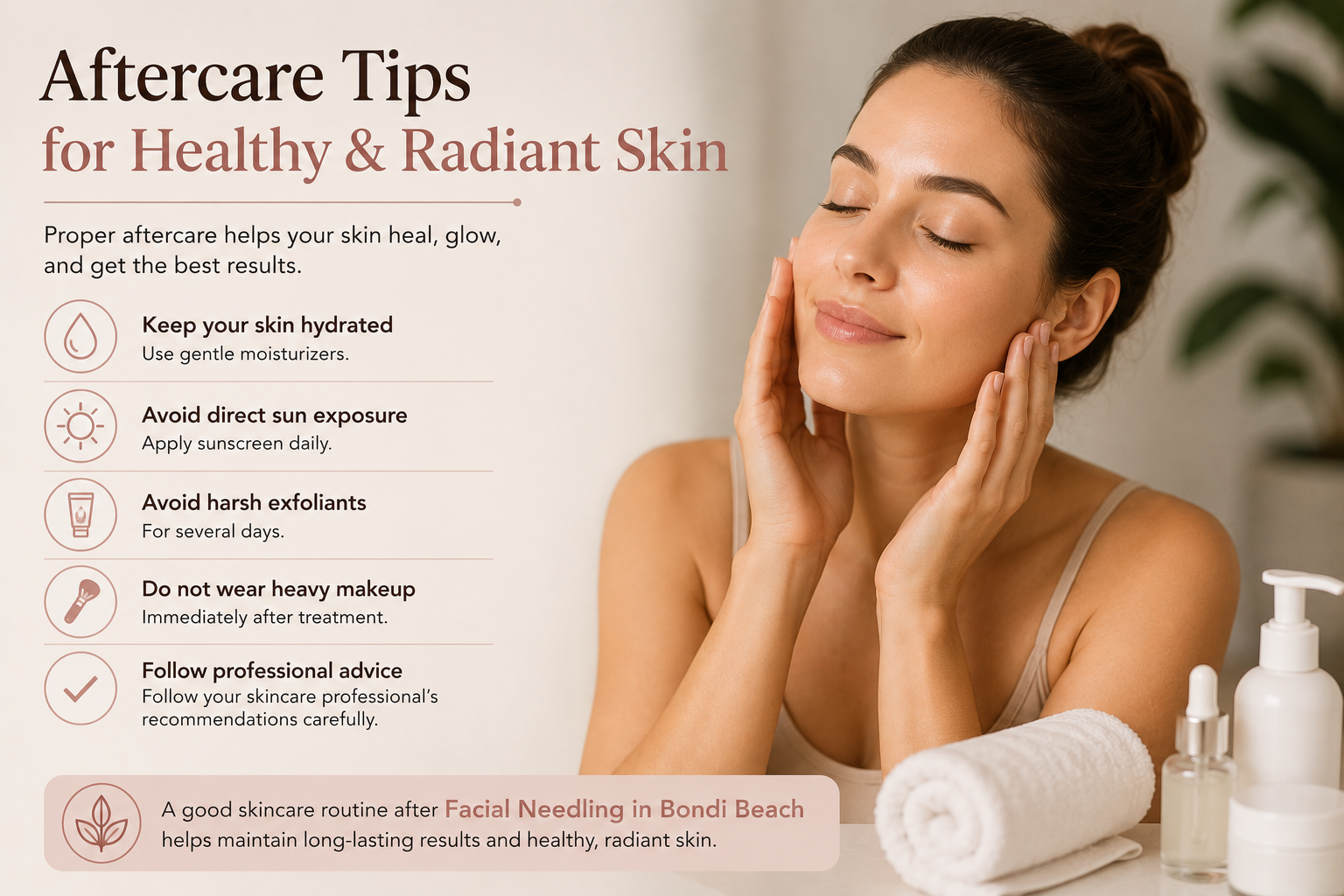 Facial Needling in Bondi Beach