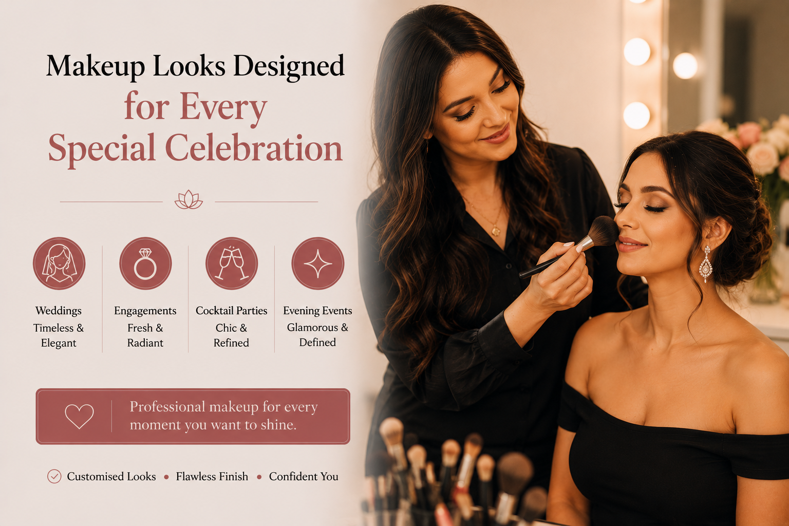 wedding makeup services