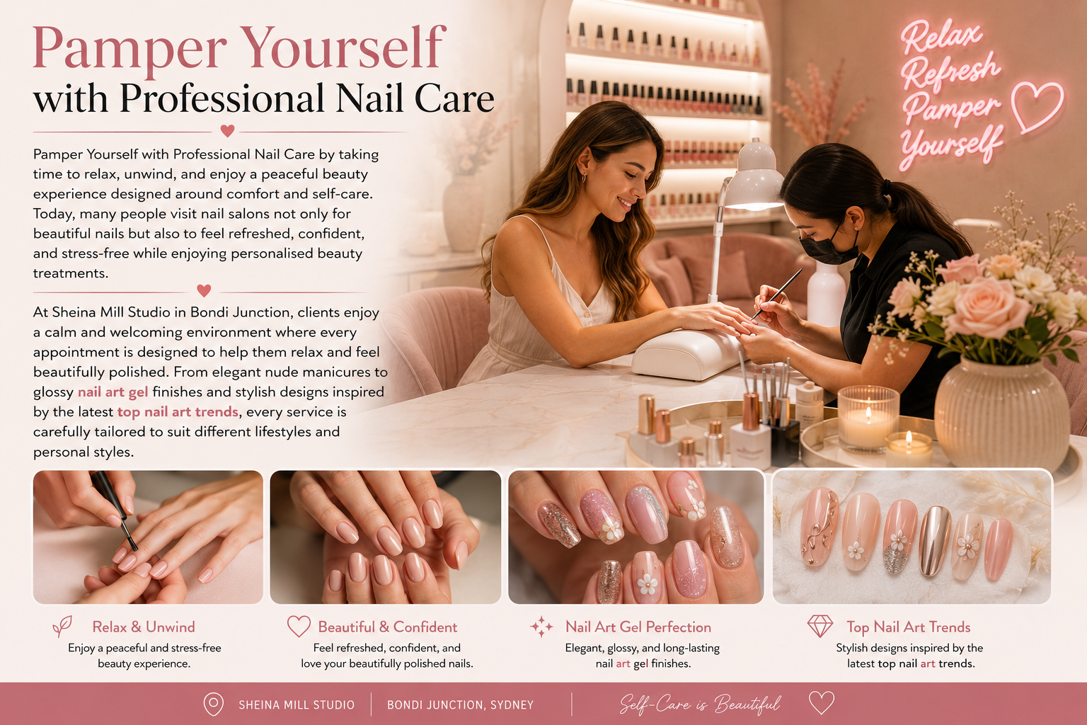 Pamper Yourself with Professional Nail Care