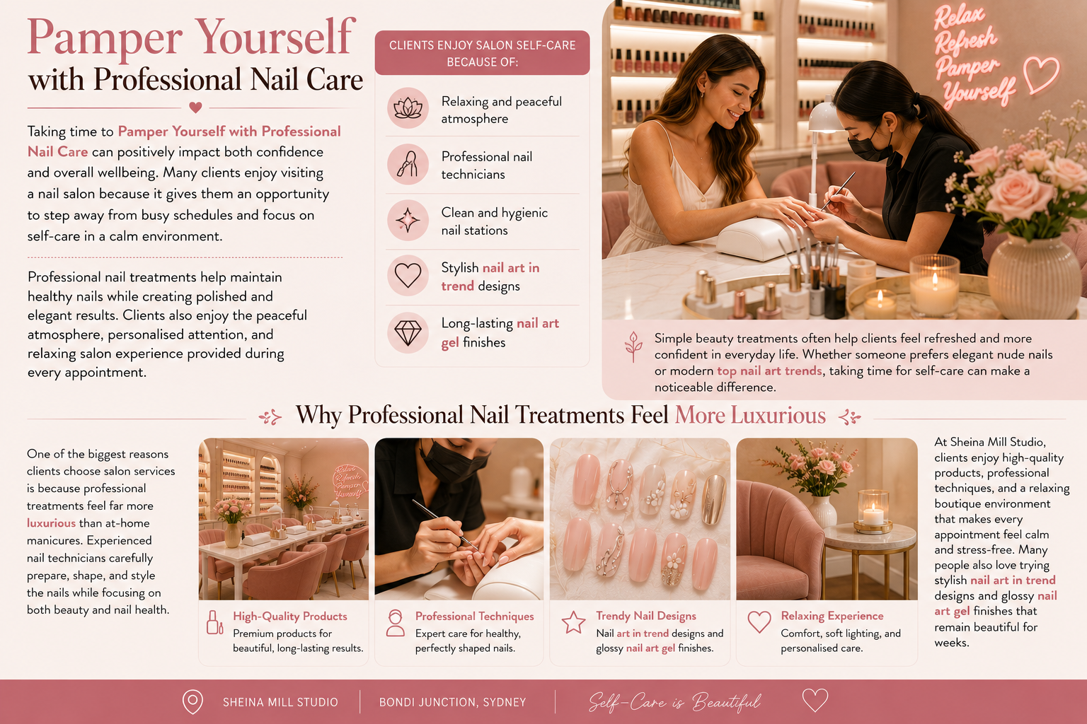 Pamper Yourself with Professional Nail Care