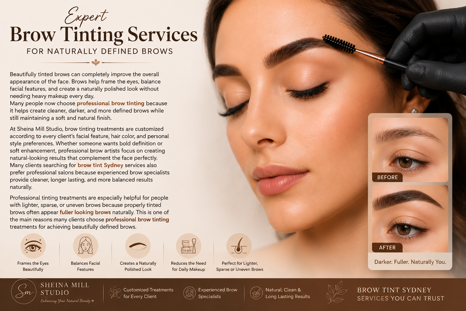 Brow Tinting 