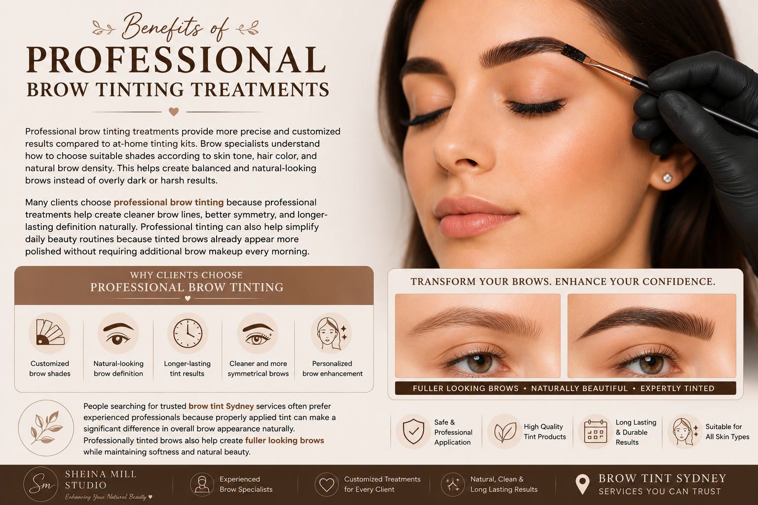 Brow Tinting 