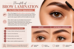 The Benefits of Brow Lamination for Fuller and Sleeker Brows