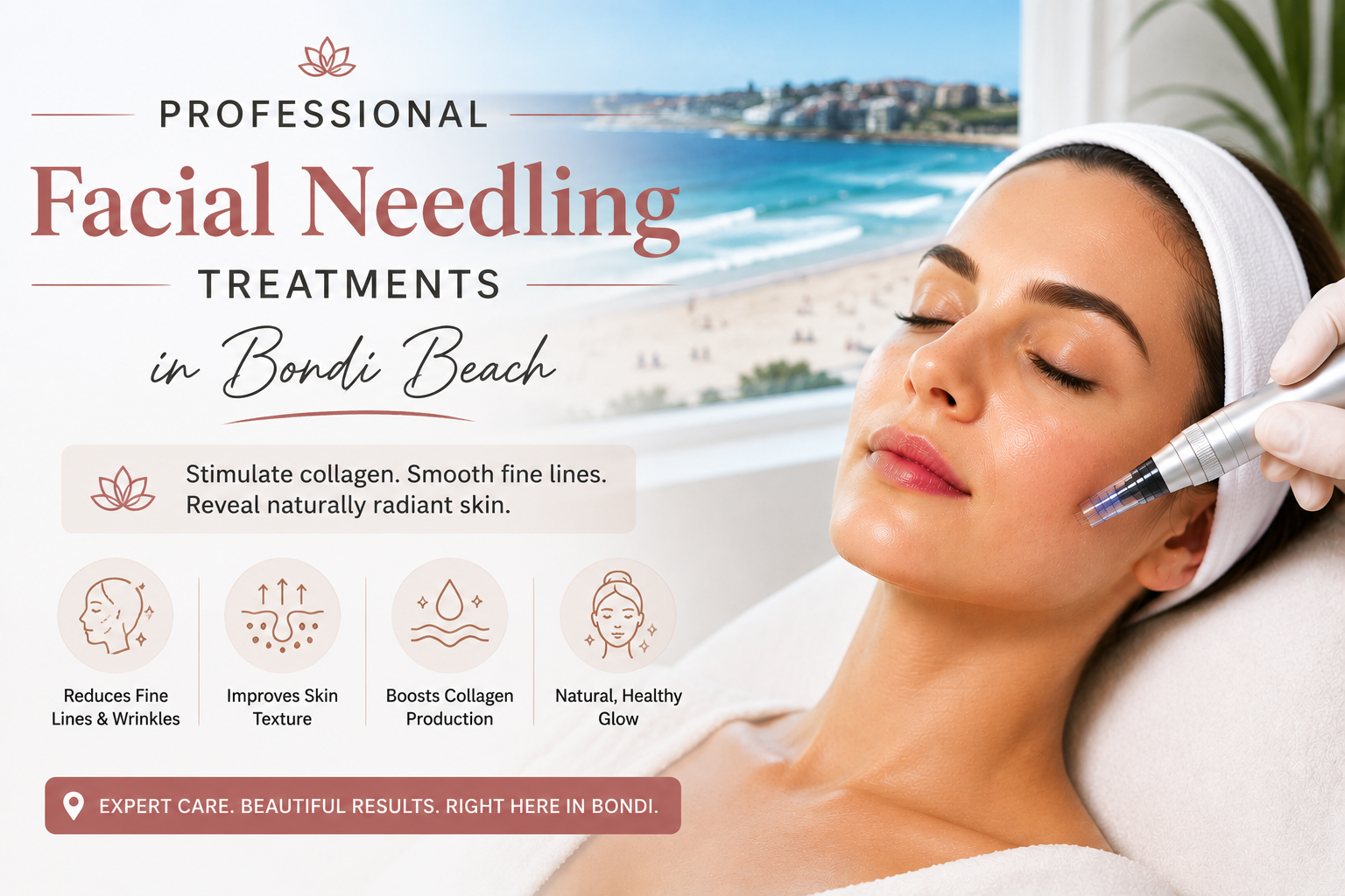Facial Needling in Bondi Beach