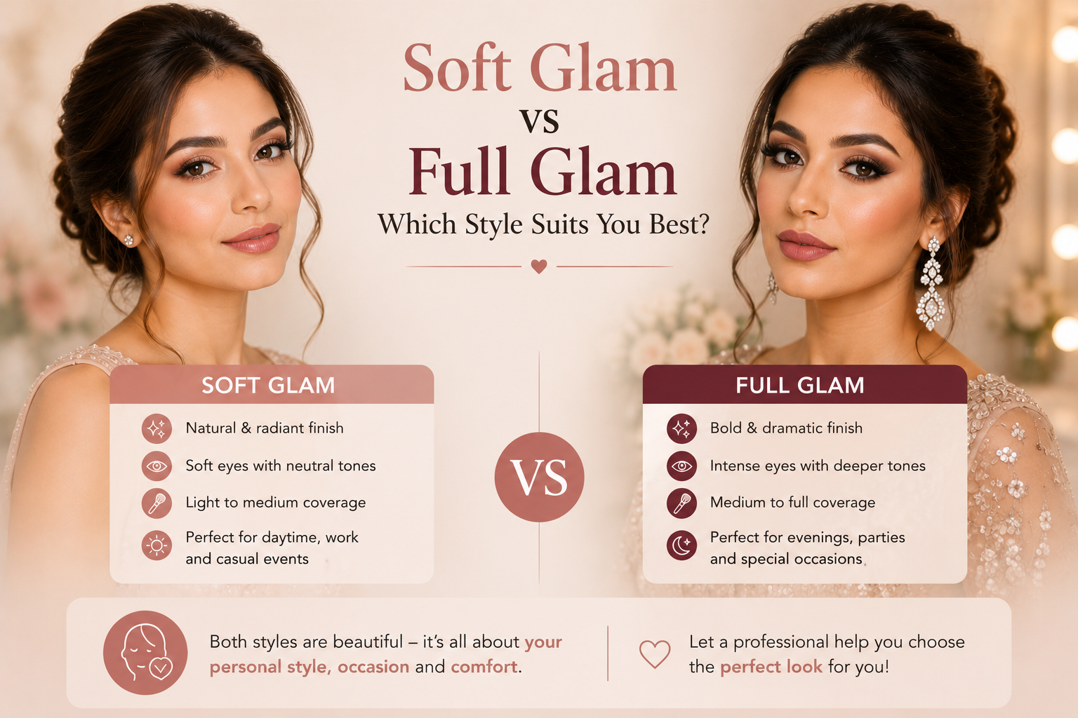 Soft Glam Makeup Sydney