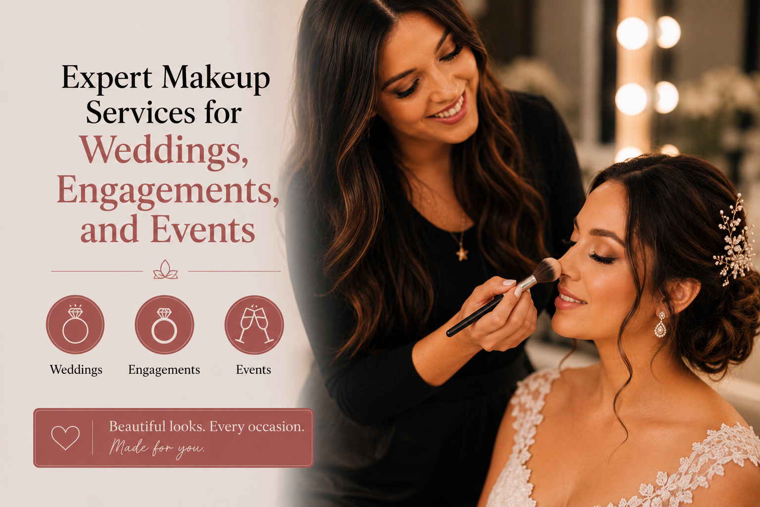 wedding makeup services
